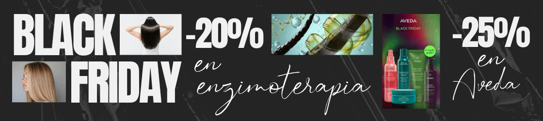 Promoción Black Friday: 20% DTO en Enzimoterapia + 25% Productos Aveda
