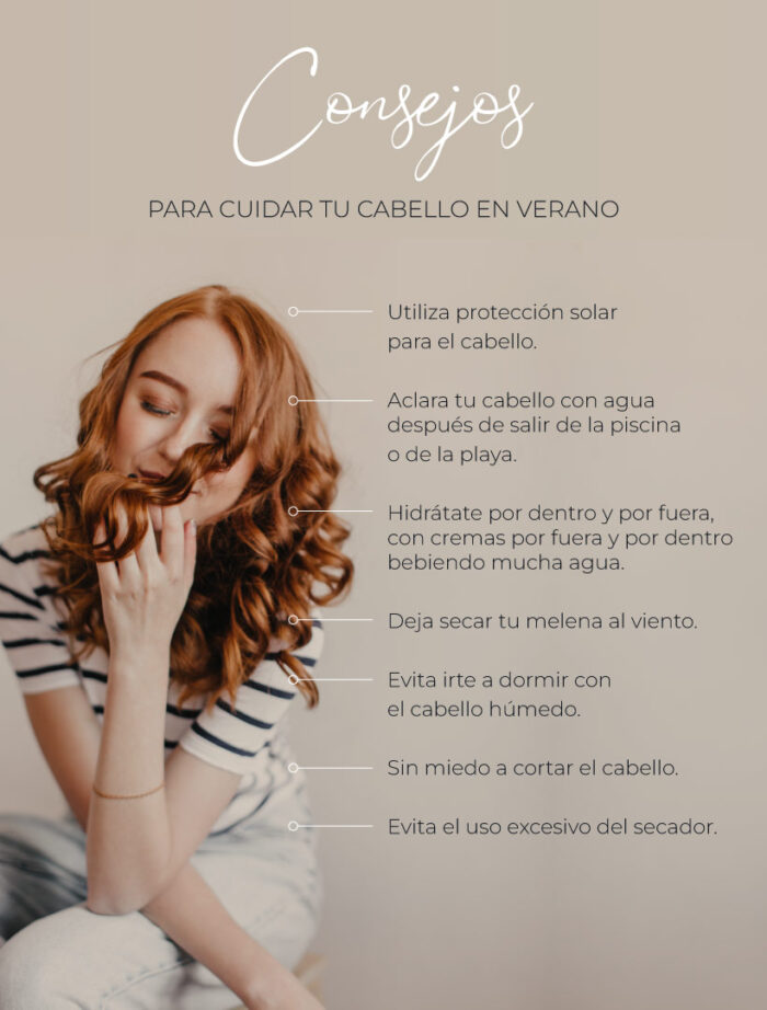 consejos para cuidar el pelo en verano